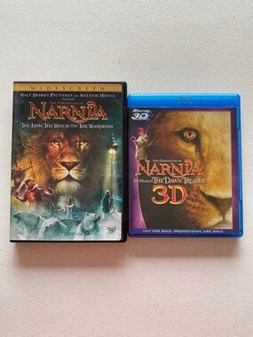 The Chronicles of Narnia DVD & Blu-ray 3D Set - Brown/Gold Covers